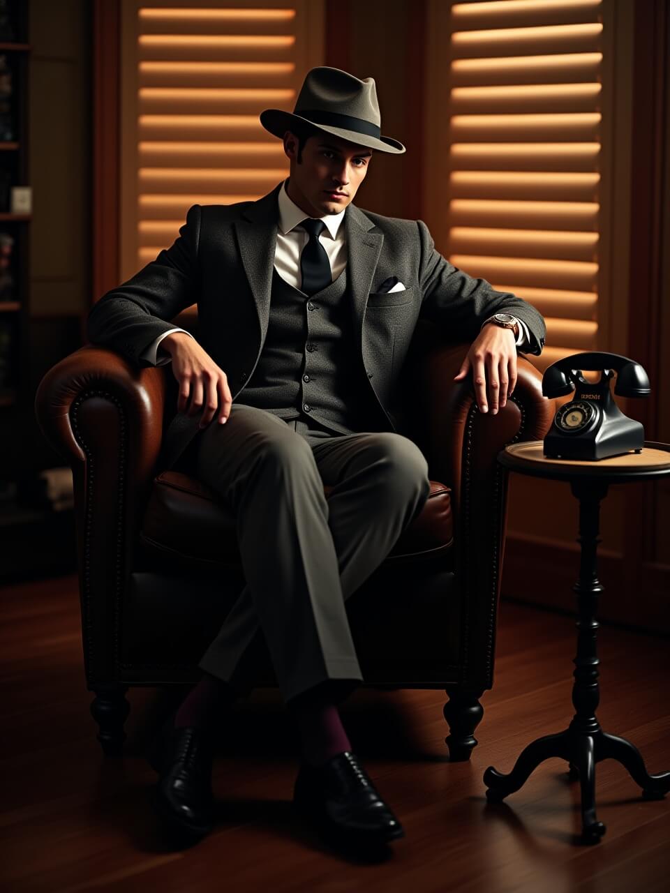 Vintage Film Noir Studio