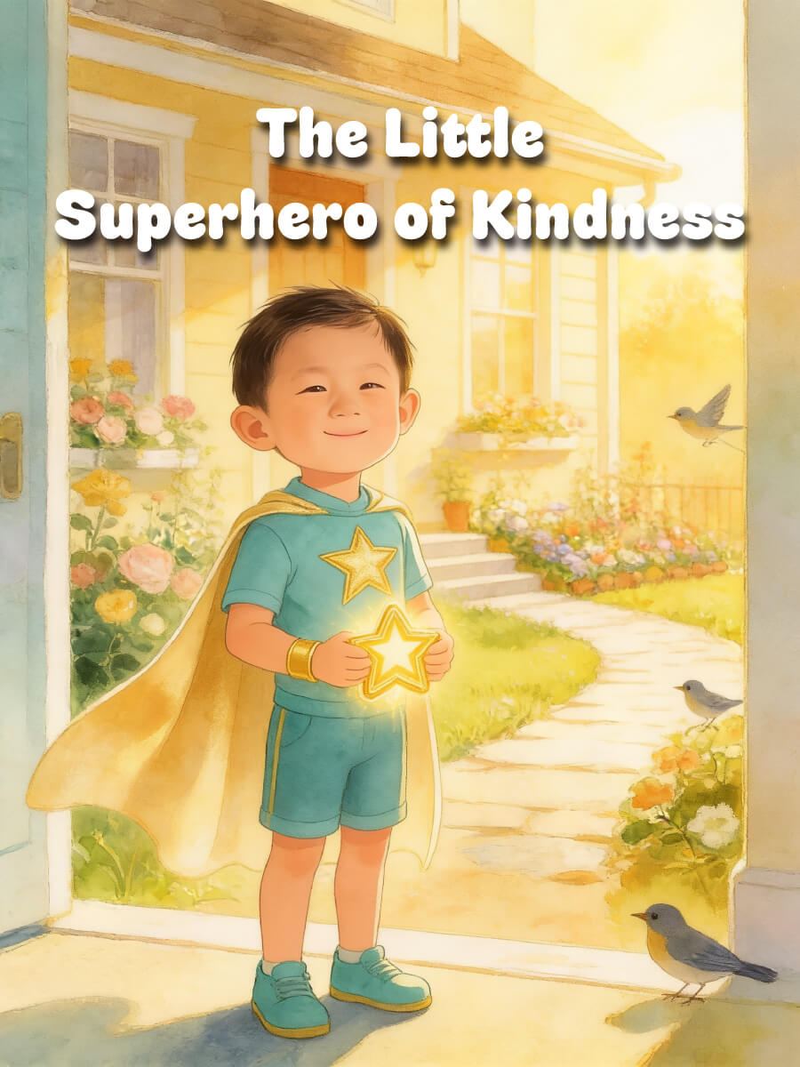 The Little Superhero of Kindness cover