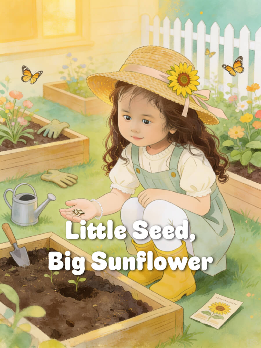 Little Seed Big Sunflower cover