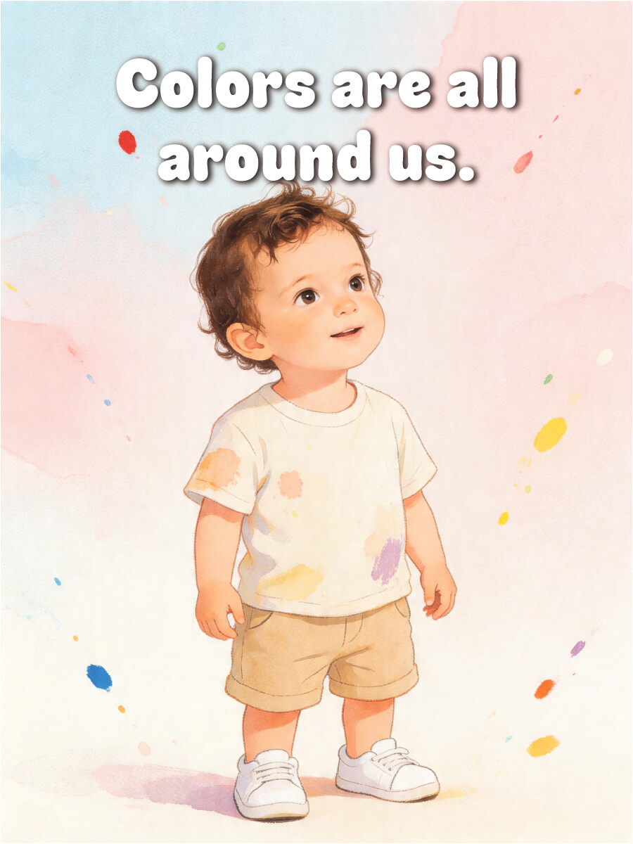 Colors are all around us cover