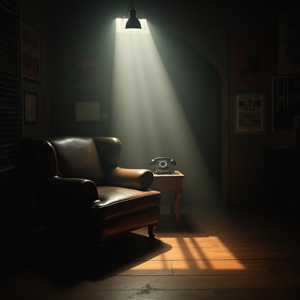 Vintage Film Noir Studio